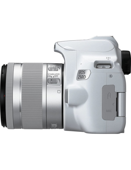 EOS 250D + EF-S 18-55mm f/4-5.6 IS STM Bianco